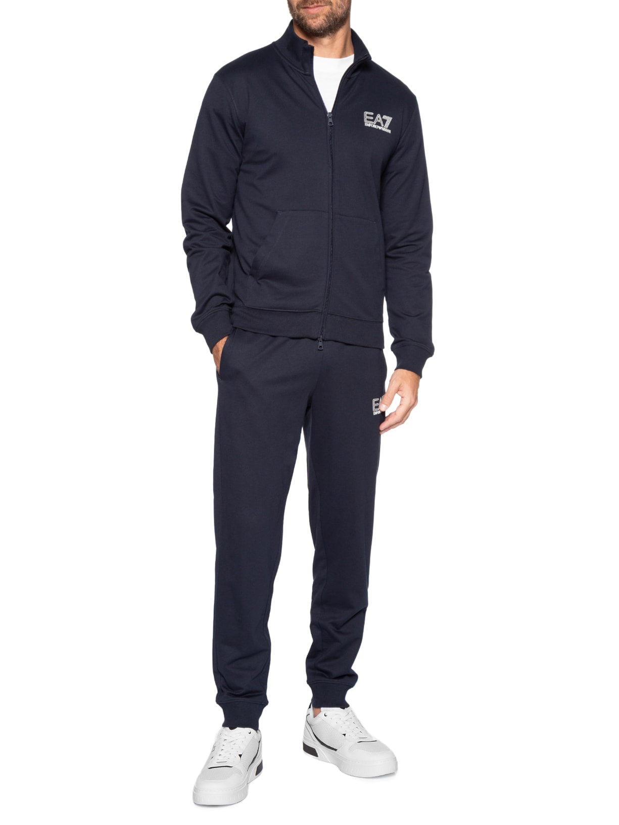 Tênis Masculino New Premium Court Preto Ea7 Emporio Armani