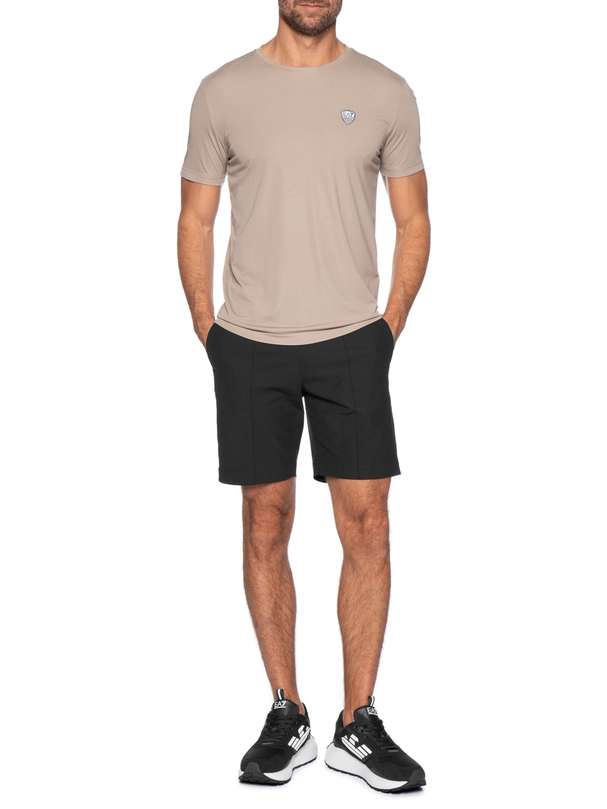 Tênis Masculino New Wader Preto Ea7 Emporio Armani