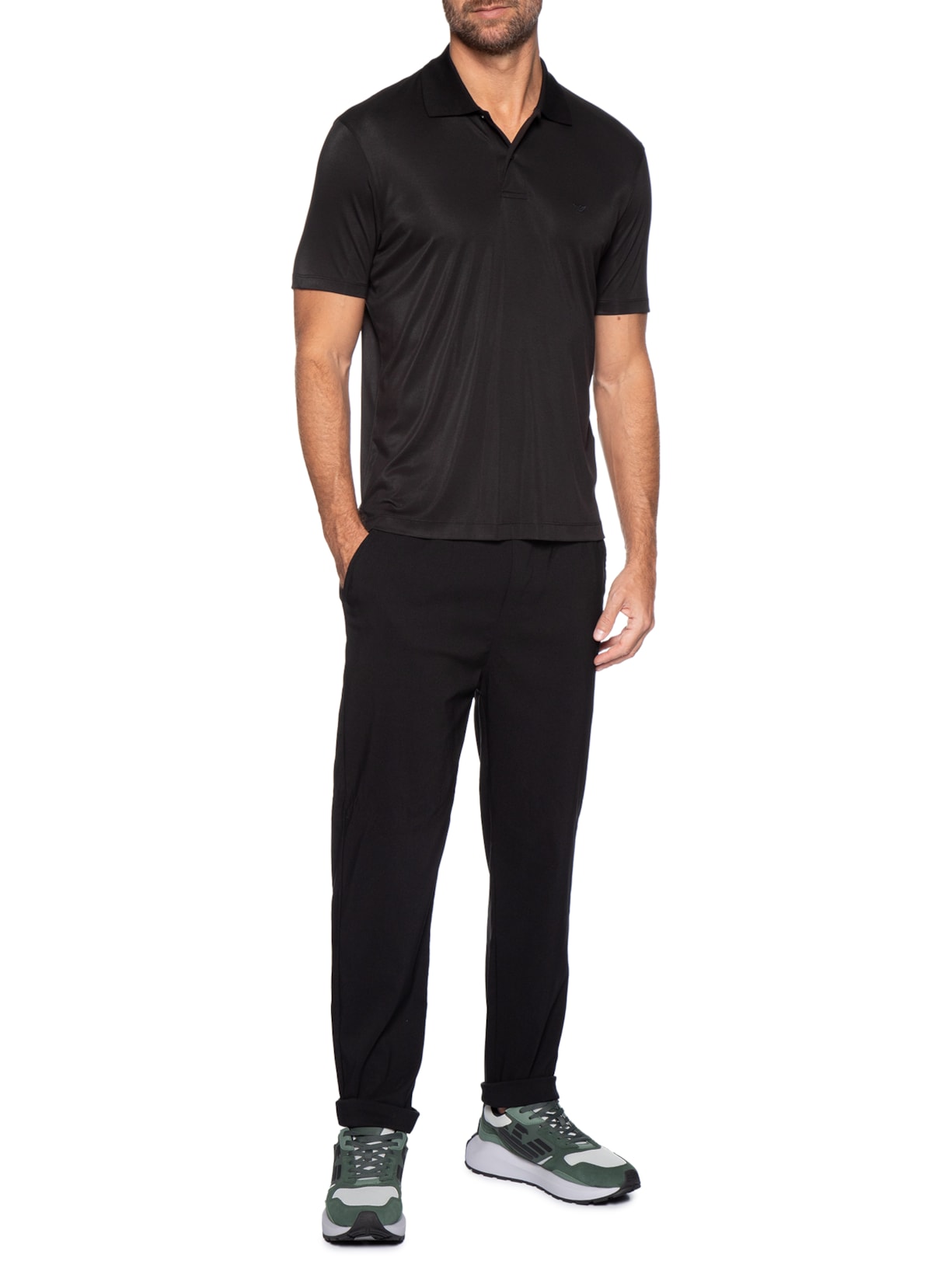 Tênis Masculino  New Wader – Verde Ea7 Emporio Armani