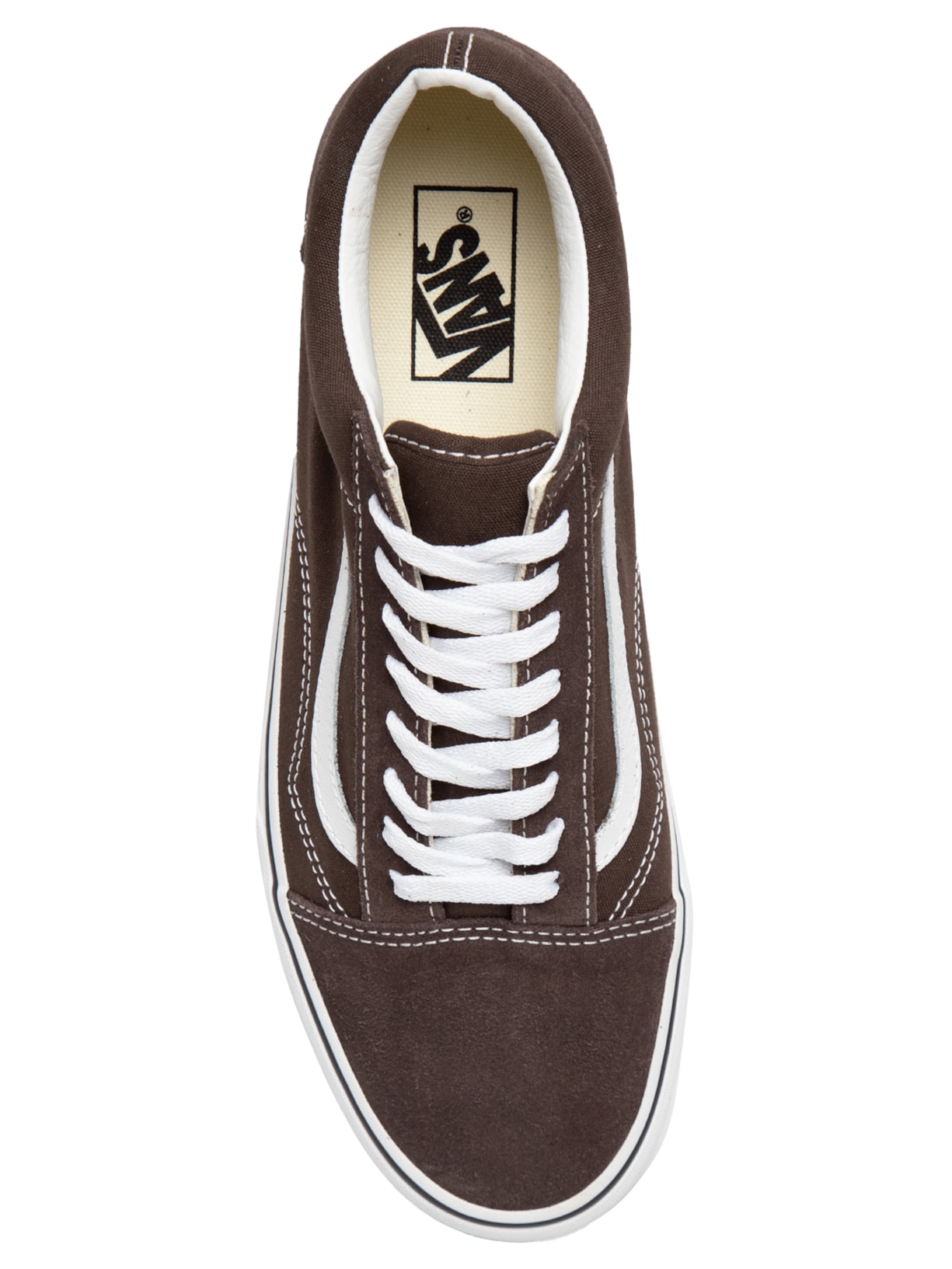 Vans Branco Vans Old Skool Sola Marrom Vans Tênis Masculino Old