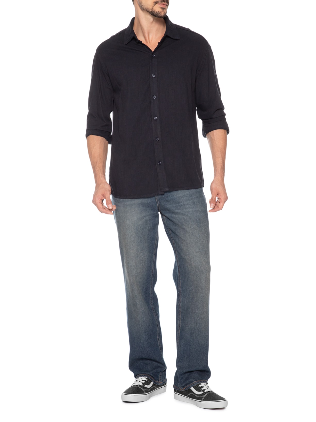 Tênis Masculino Old Skool Preto Vans