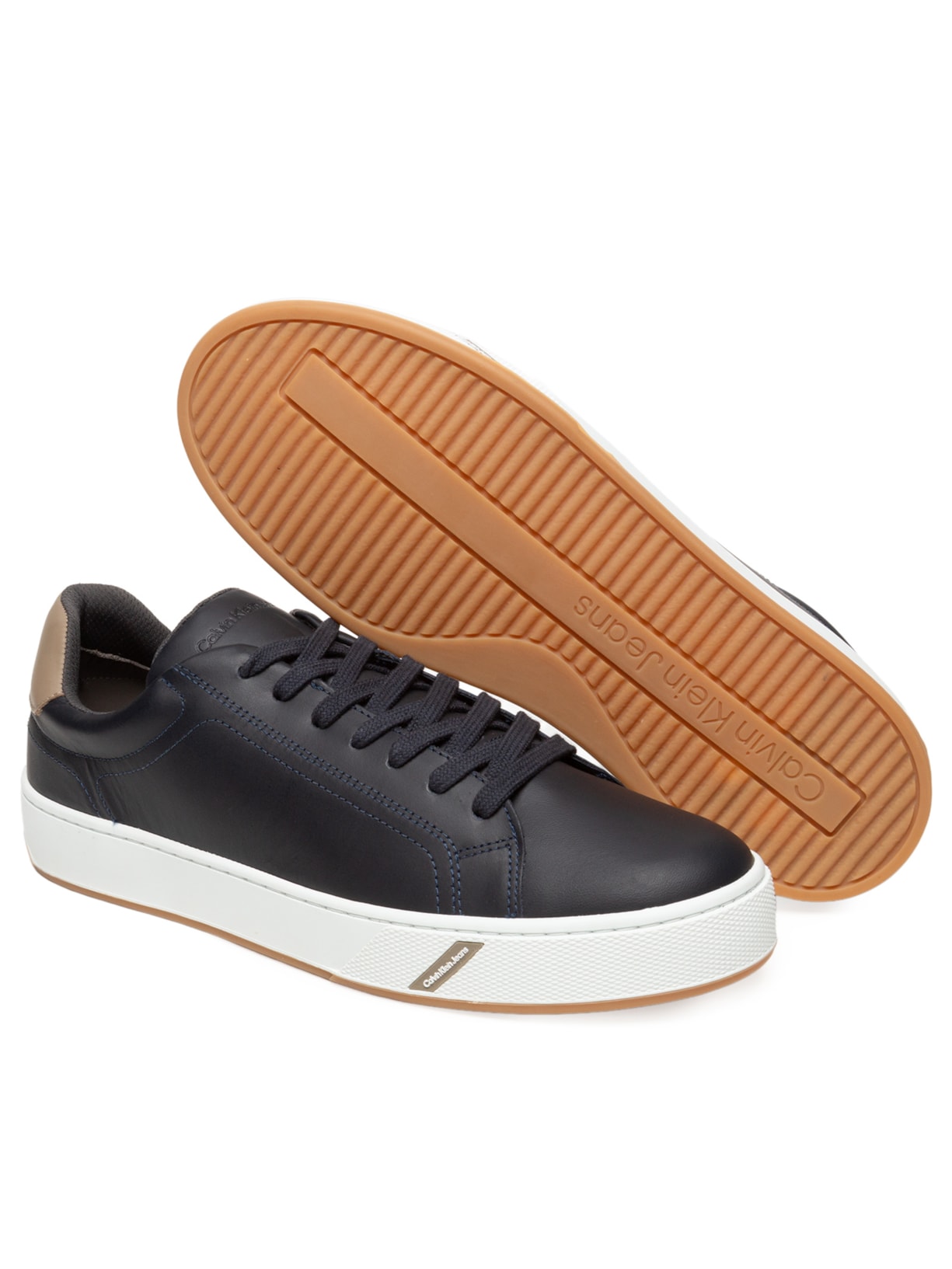 Tênis Masculino Palito Clean Casual Azul Calvin Klein Jeans