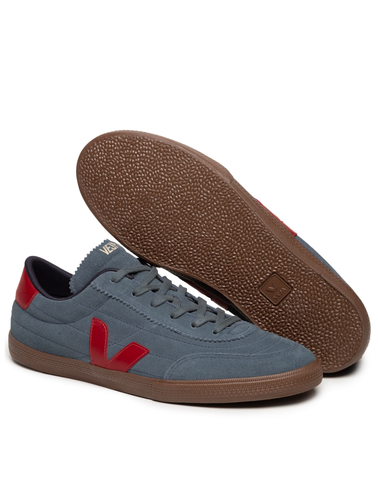 Tênis Masculino Panenka Suede Azul Veja