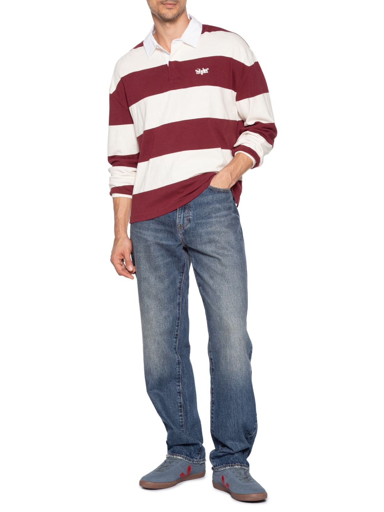 Tênis Masculino Panenka Suede Azul Veja