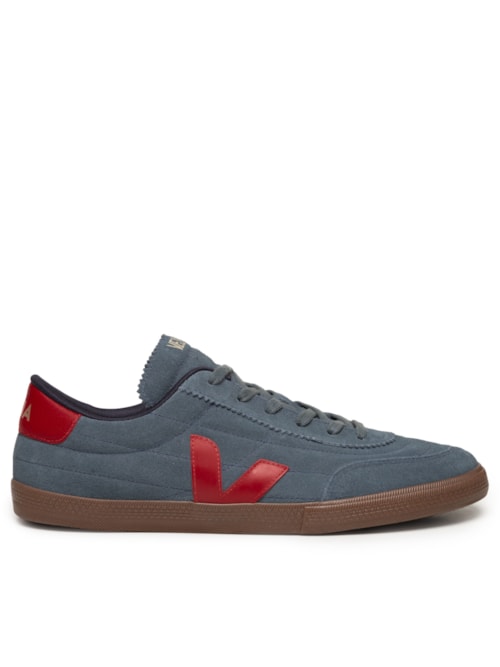 Tênis Masculino Panenka Suede - Azul
