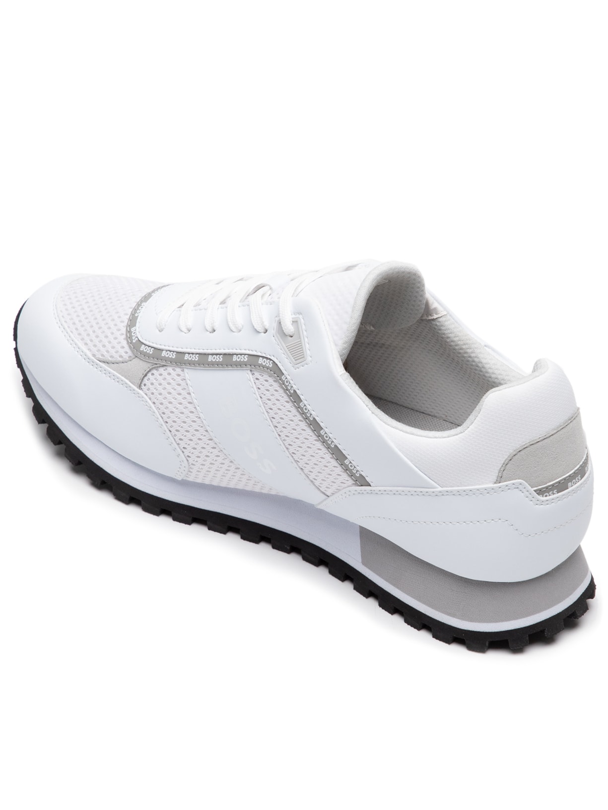 Tênis Masculino Parkour L Runn Melg Branco Boss