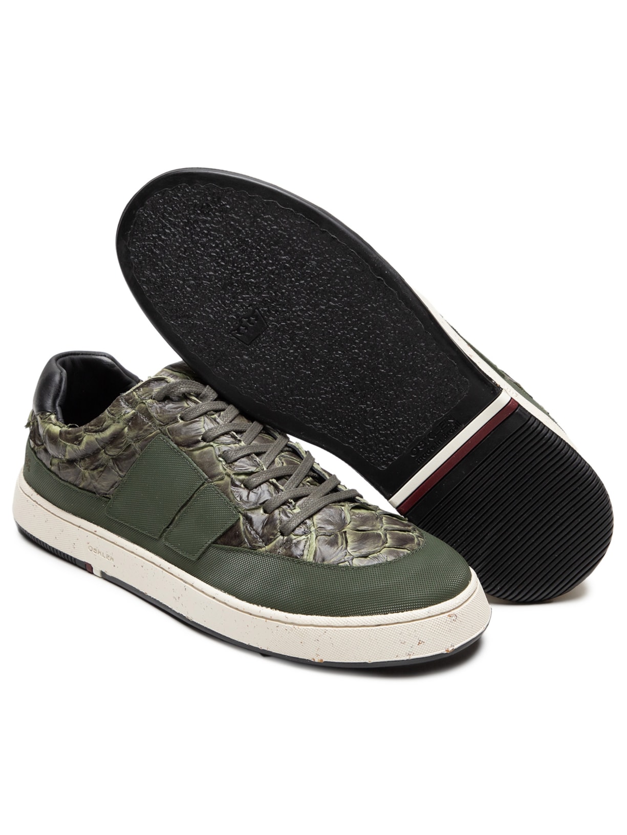 Tênis Masculino Pirarucu Ag Sneaker M Verde Osklen