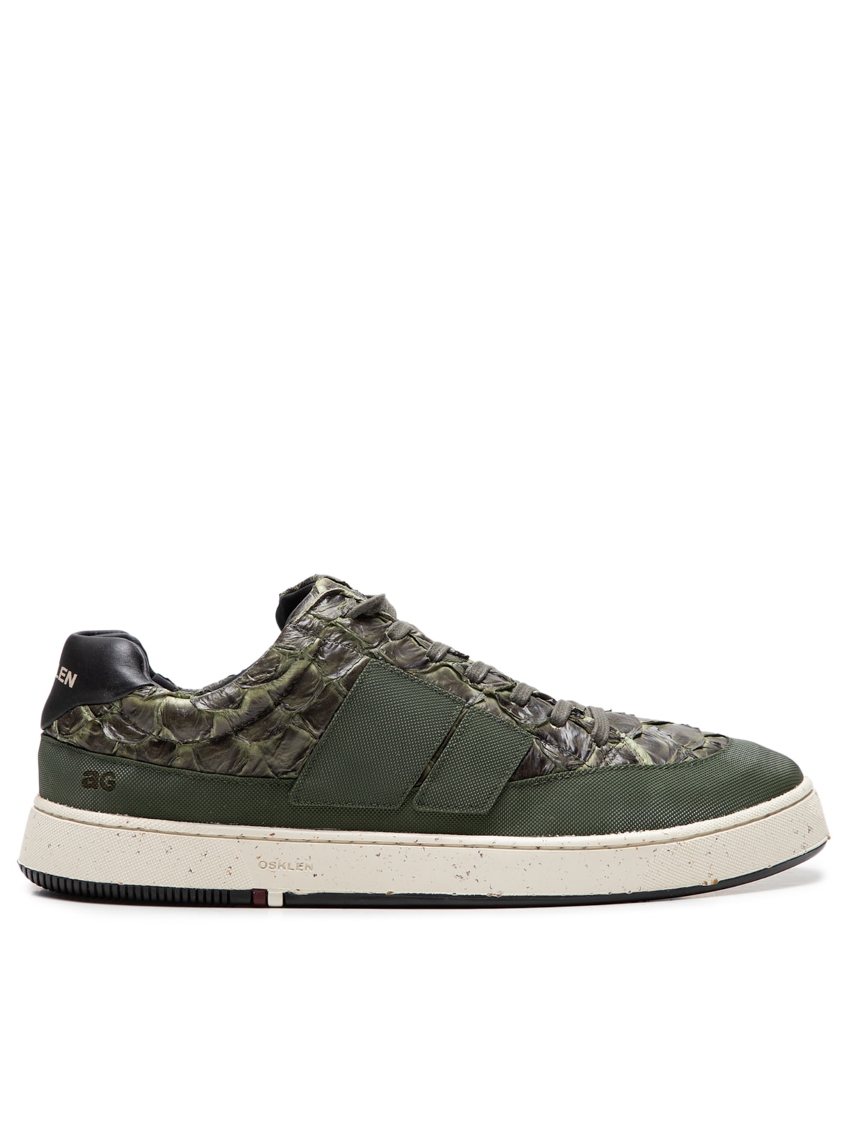 Tênis Masculino Pirarucu Ag Sneaker M Verde Osklen