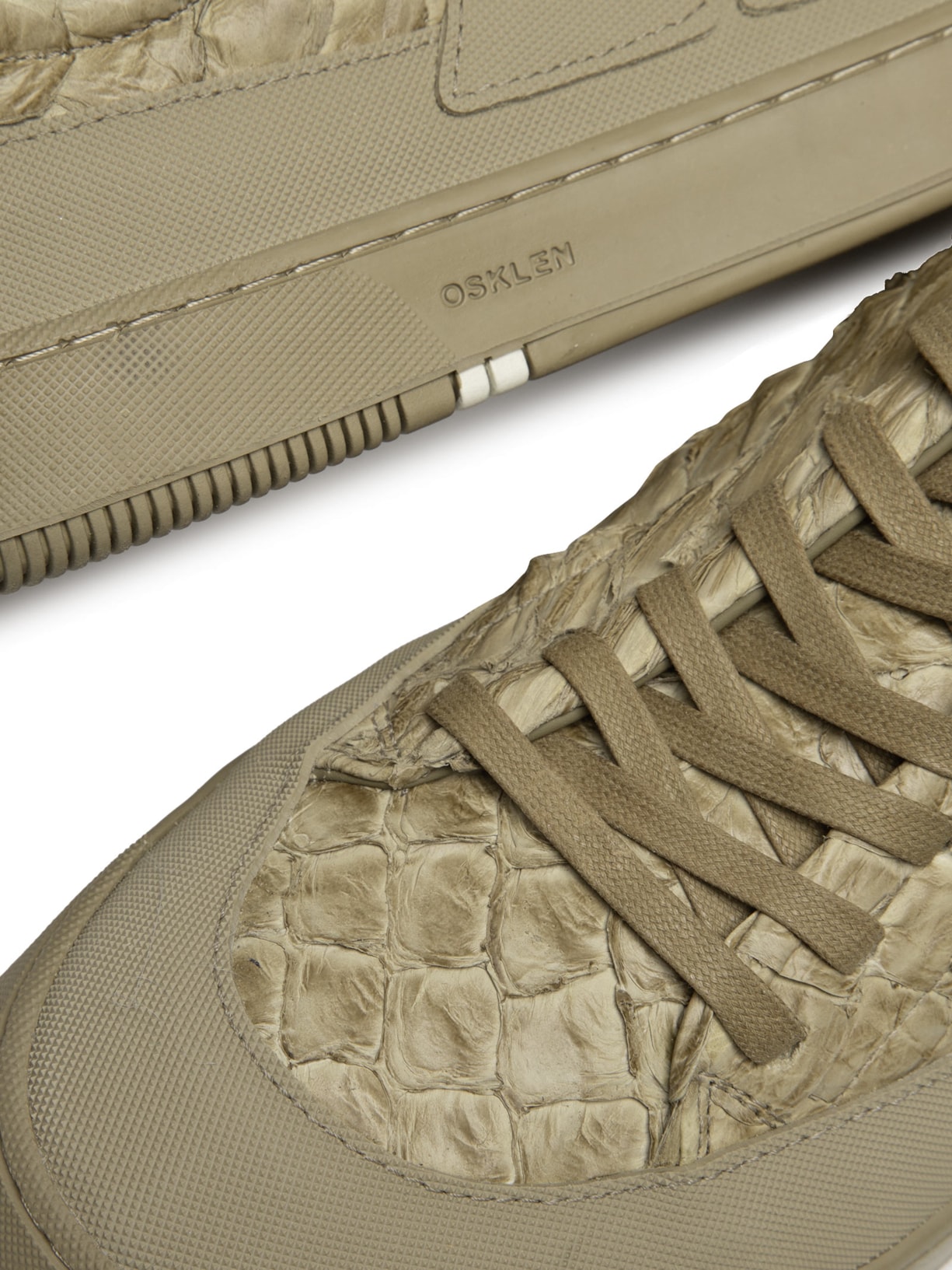 Tênis Masculino Pirarucu Ag Sneaker Monochromatic Bege Osklen