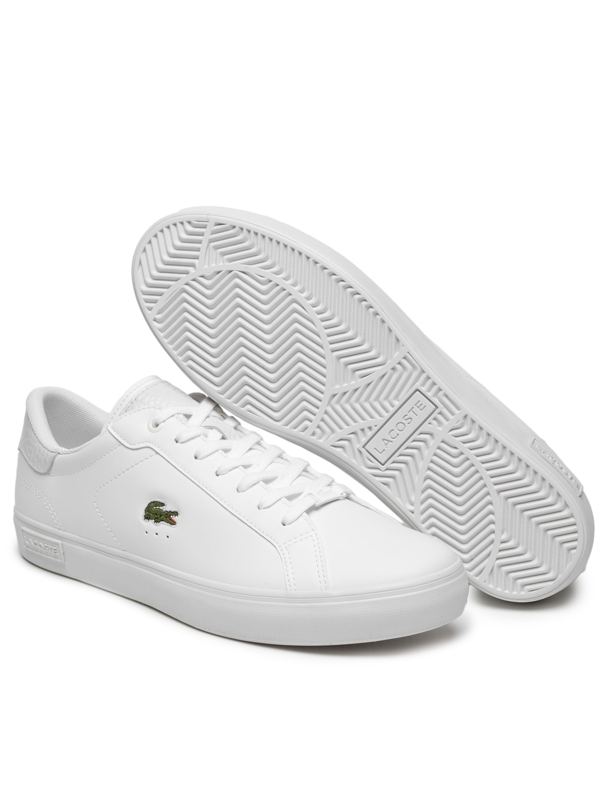 Tênis Masculino Powercourt Branco Lacoste