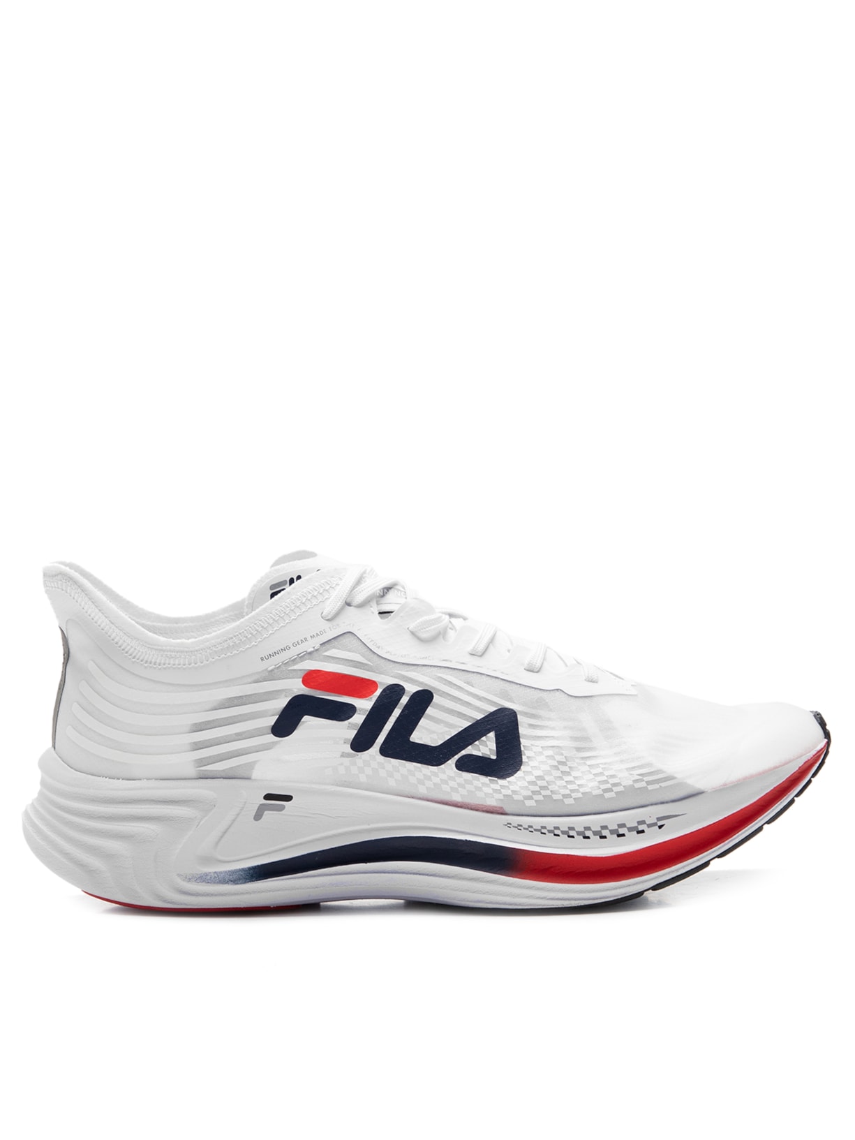 Tênis Masculino Racer Carbon - Branco