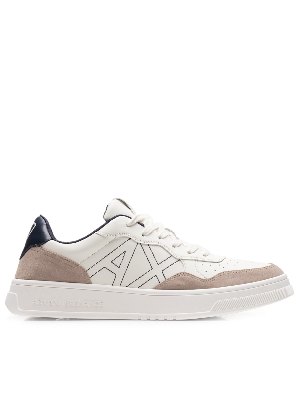 Tênis Masculino Recortes - Off White