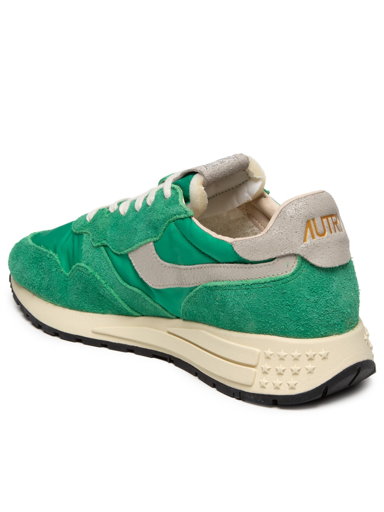Tênis Masculino Reelwind Low Man Nylon Crack Verde Autry