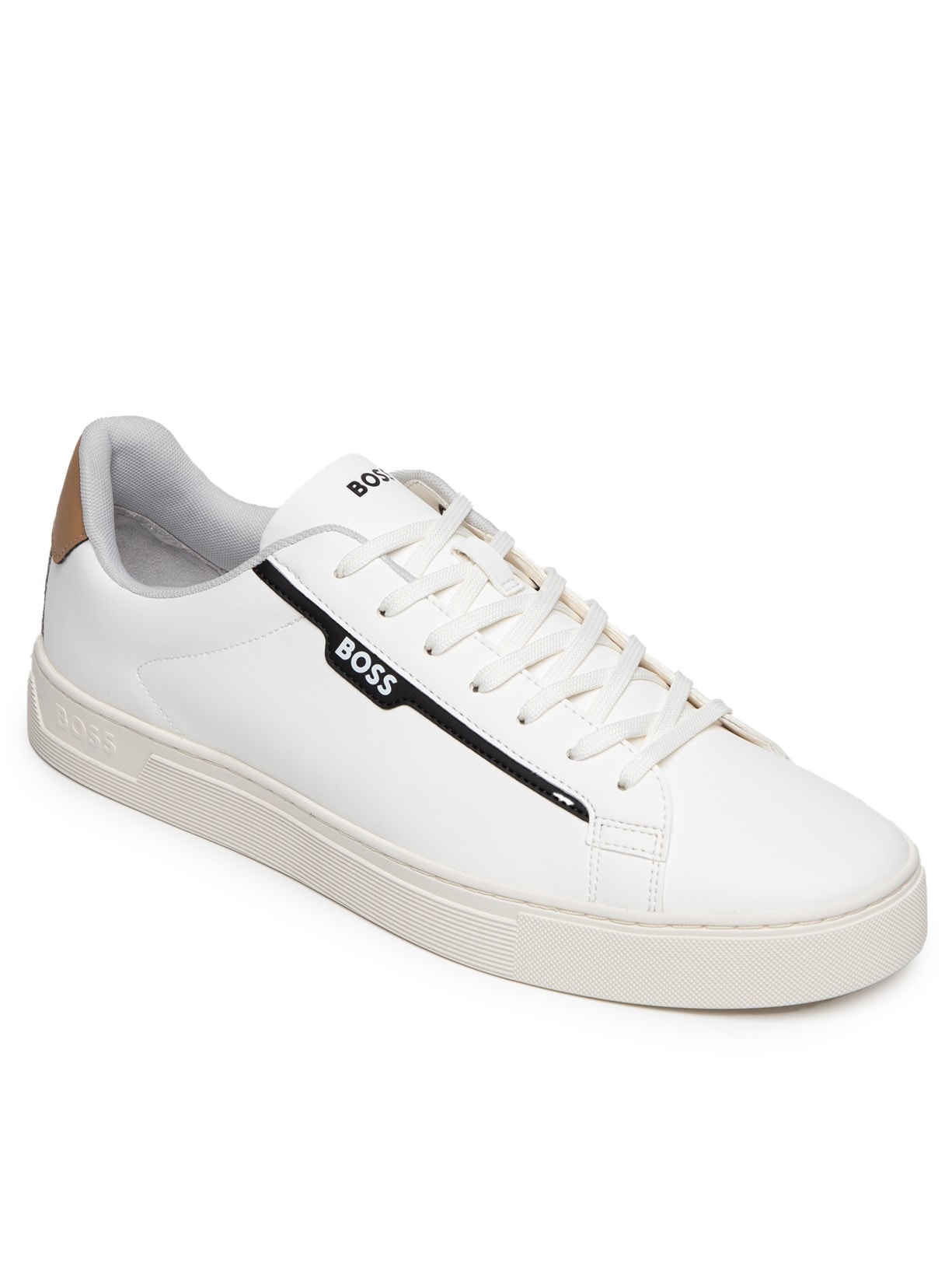 Tênis Masculino Rhys Pusdth Branco Boss