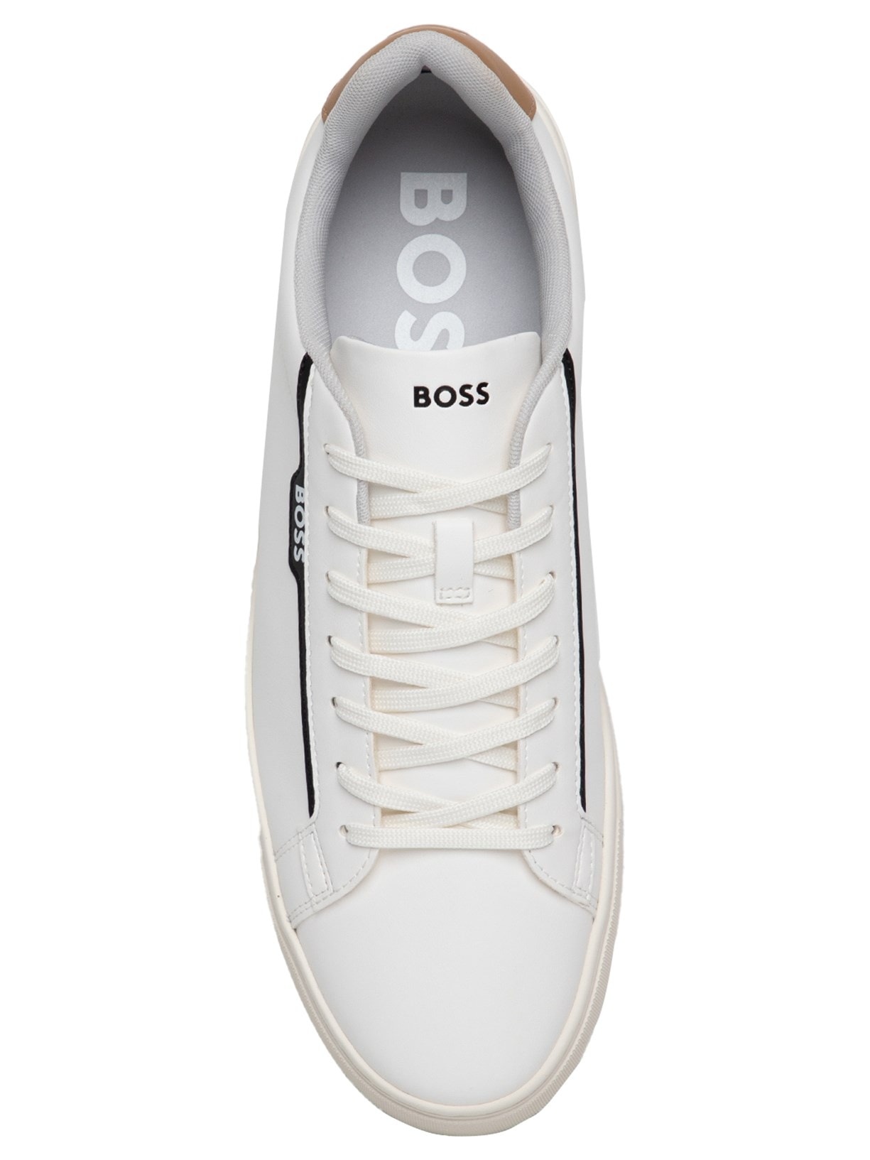 Tênis Masculino Rhys Pusdth Branco Boss