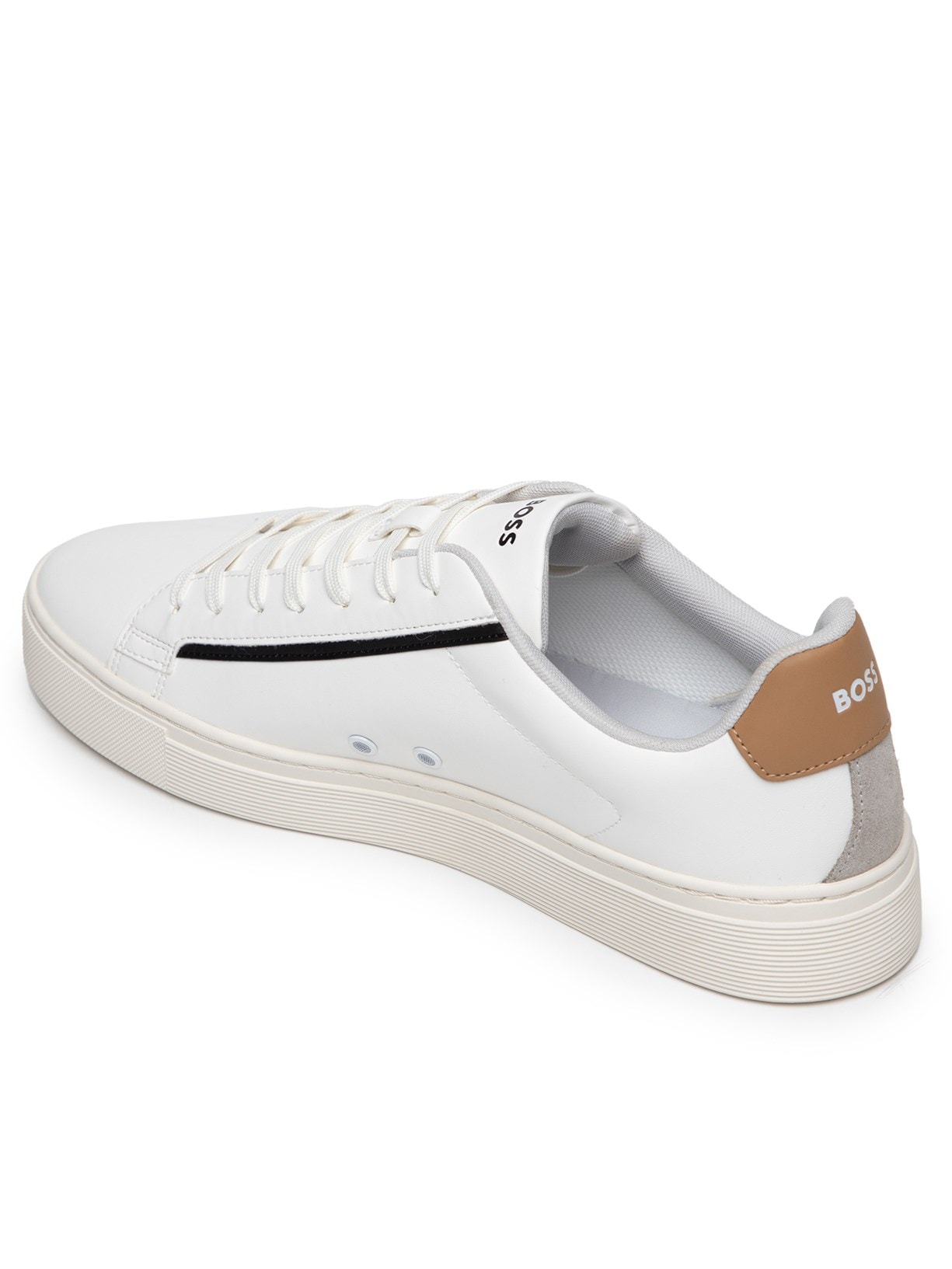 Tênis Masculino Rhys Pusdth Branco Boss