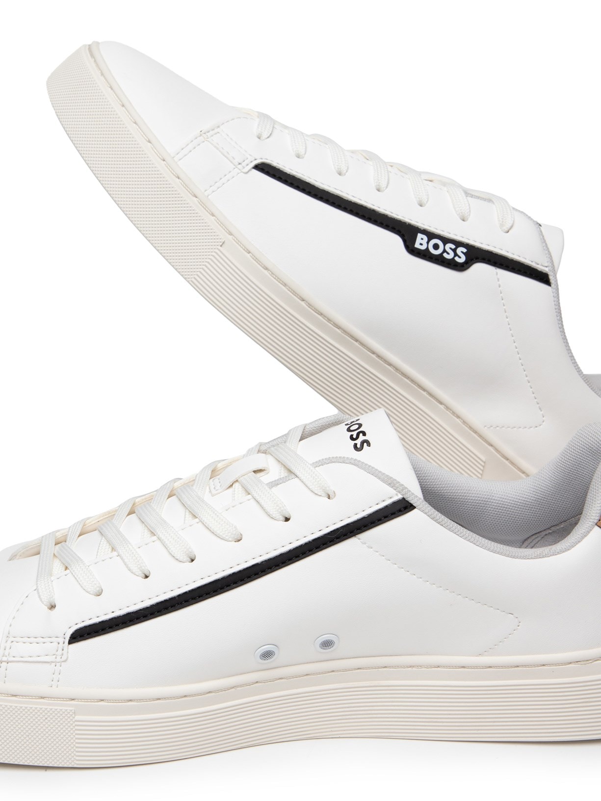 Tênis Masculino Rhys Pusdth Branco Boss