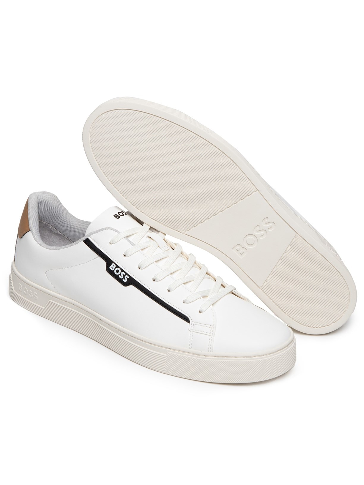 Tênis Masculino Rhys Pusdth Branco Boss