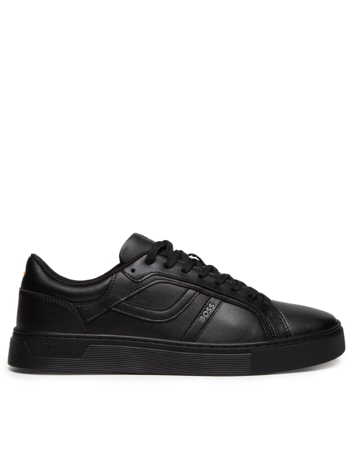 Tênis Masculino Rhys Tenn Pu Preto Boss