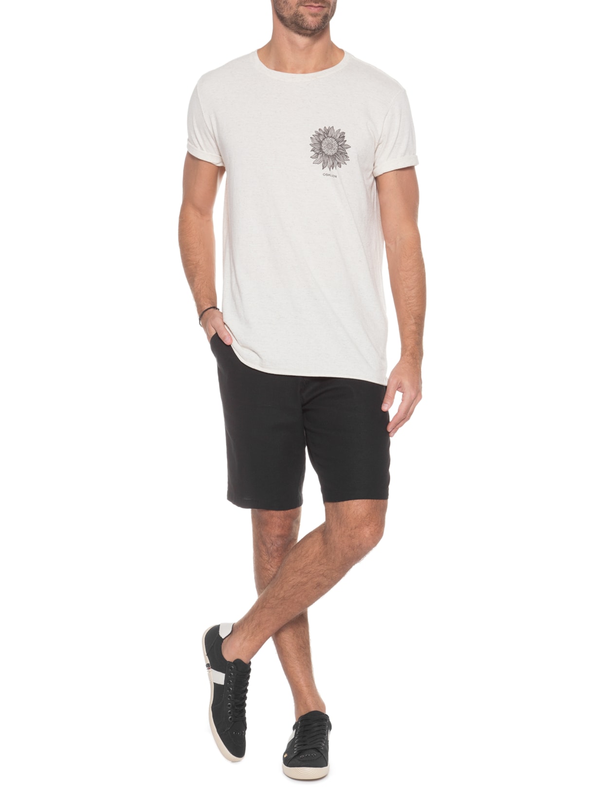 Tênis Masculino Riva Lona Colour Preto Osklen