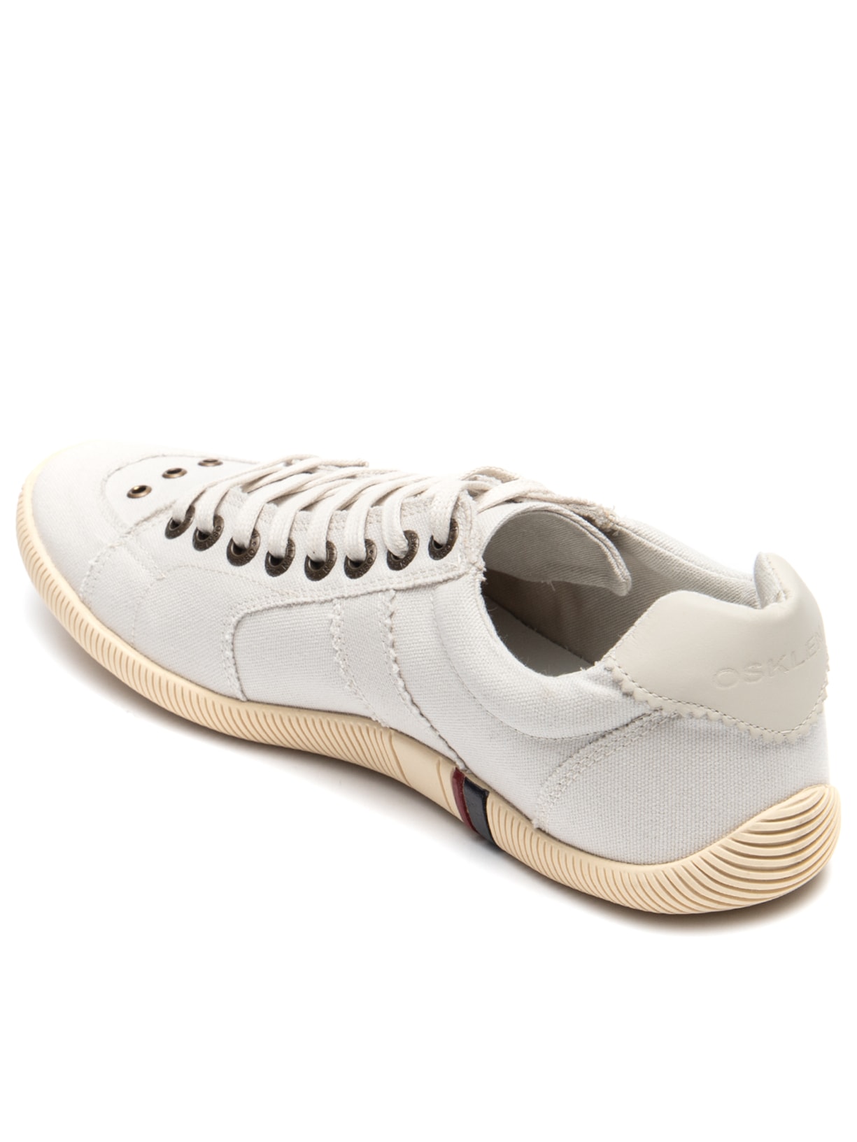 Tênis Masculino Riva Lona Lisa Bege Osklen