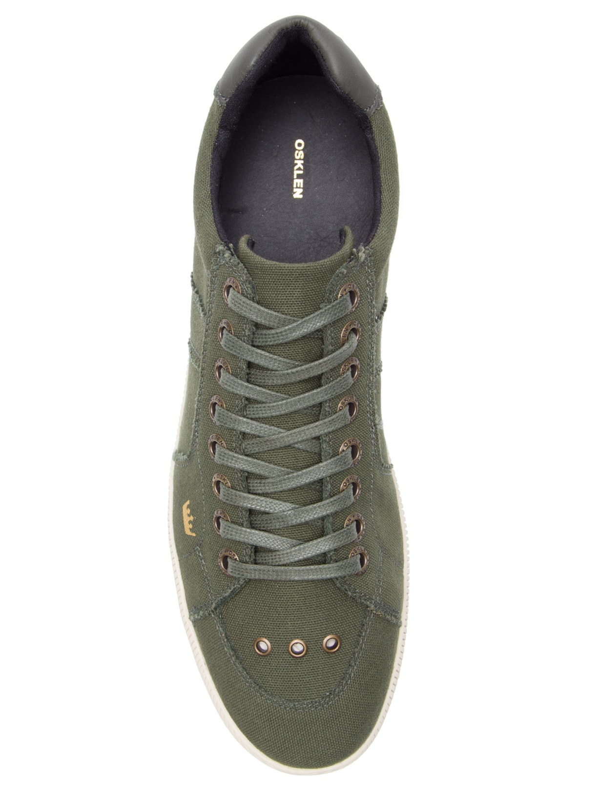 Tênis Masculino Riva Lona Lisa Verde Osklen