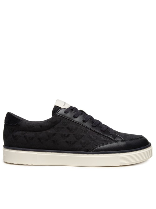 Tênis Masculino Runn Calf PU+Omnia Eagle – Azul