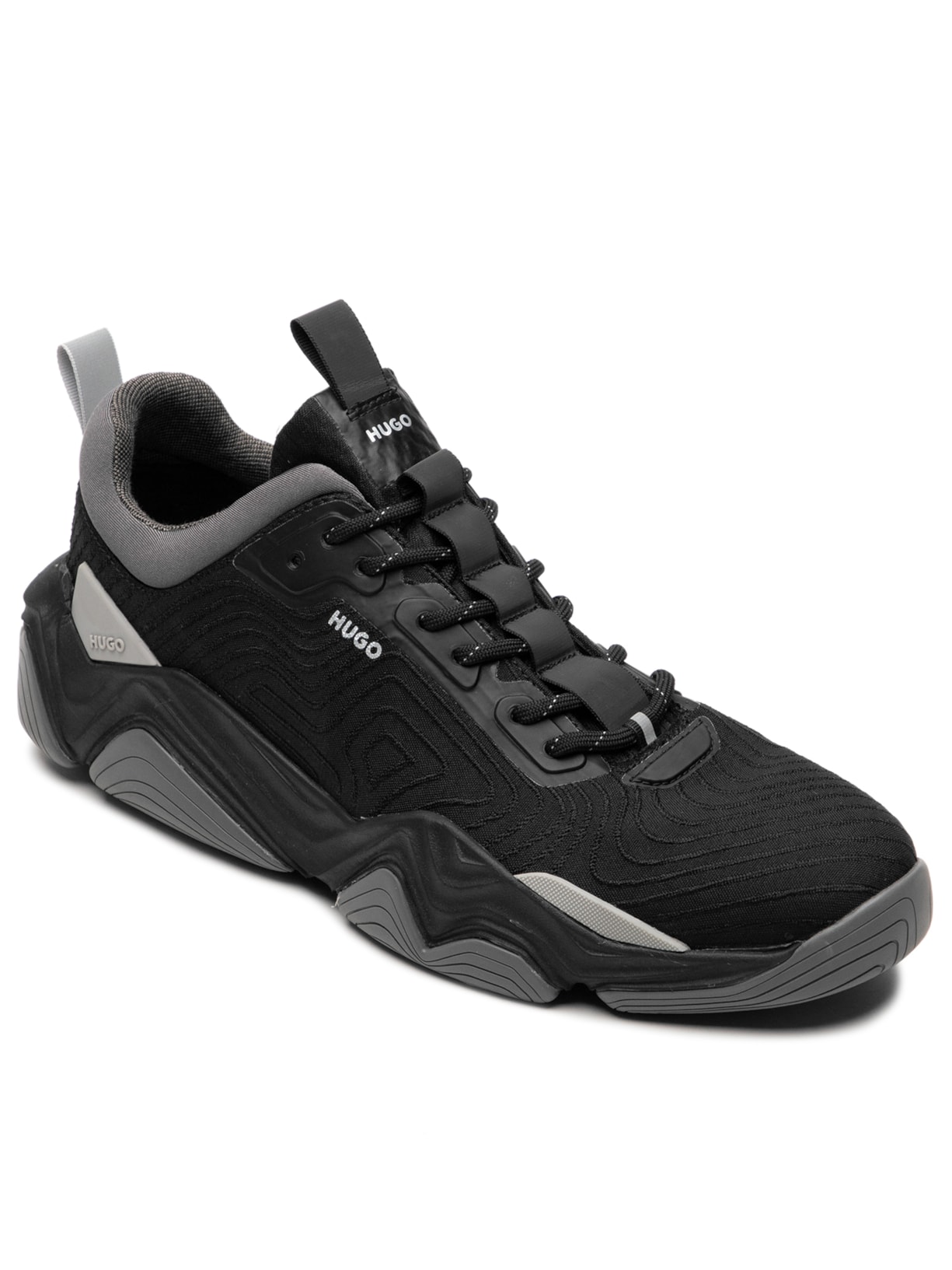 Tênis Masculino Running Quake Runn Preto Hugo