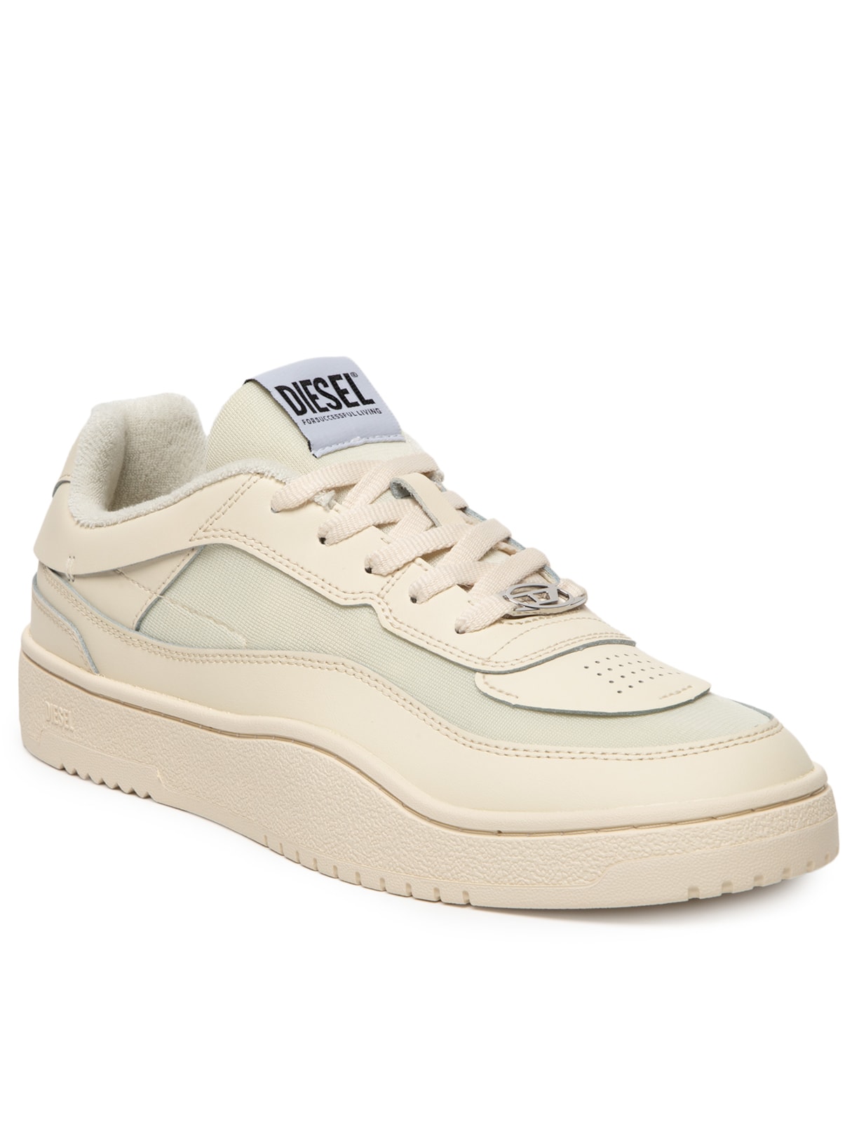 Tênis Masculino S-Oval Skate L Branco Diesel
