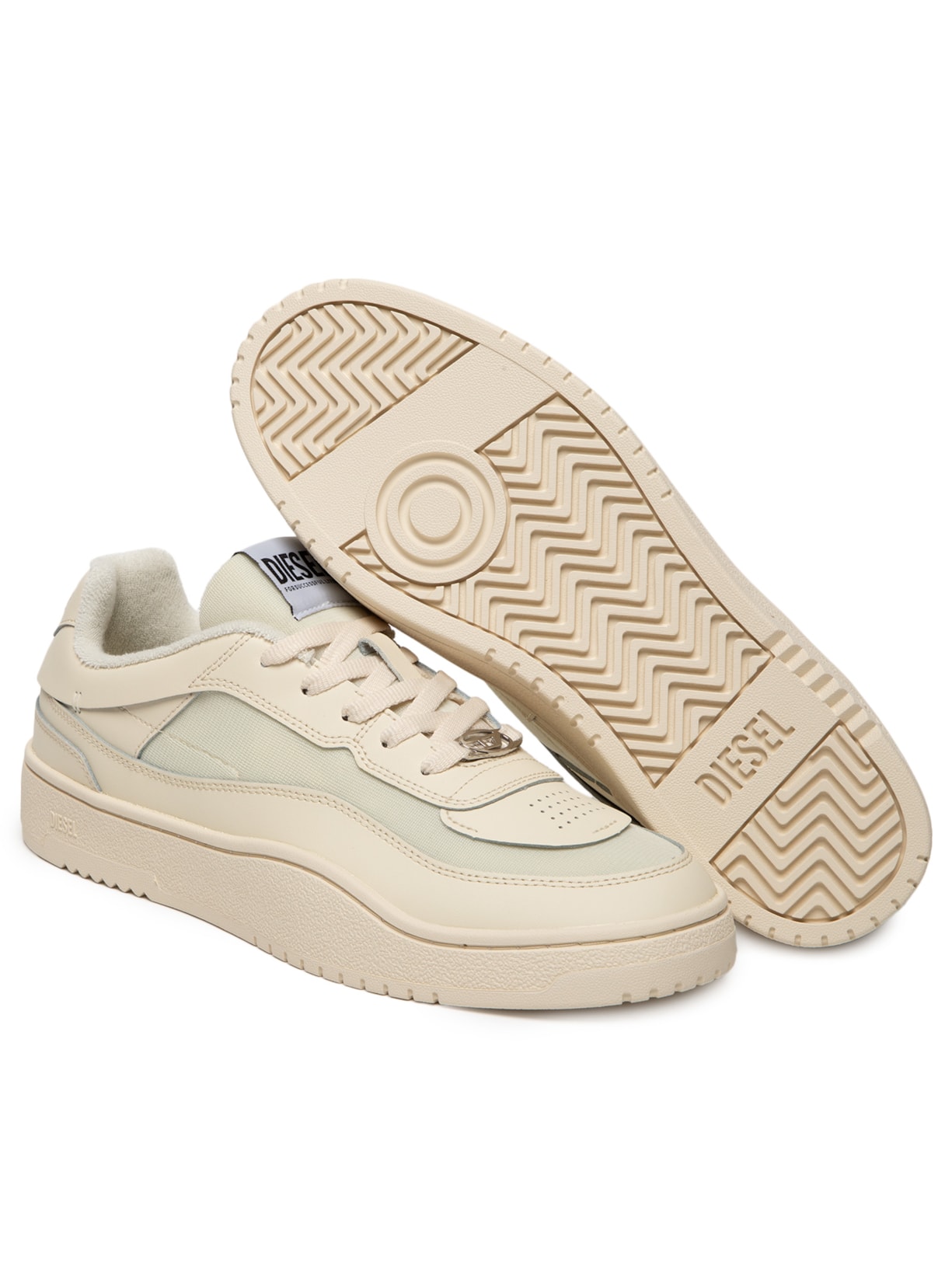 Tênis Masculino S-Oval Skate L Branco Diesel