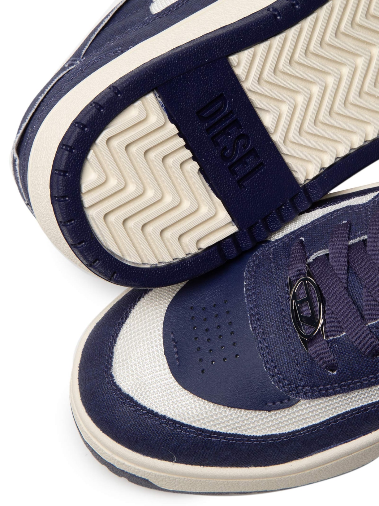 Tênis Masculino S-Oval Skate Low Azul Diesel