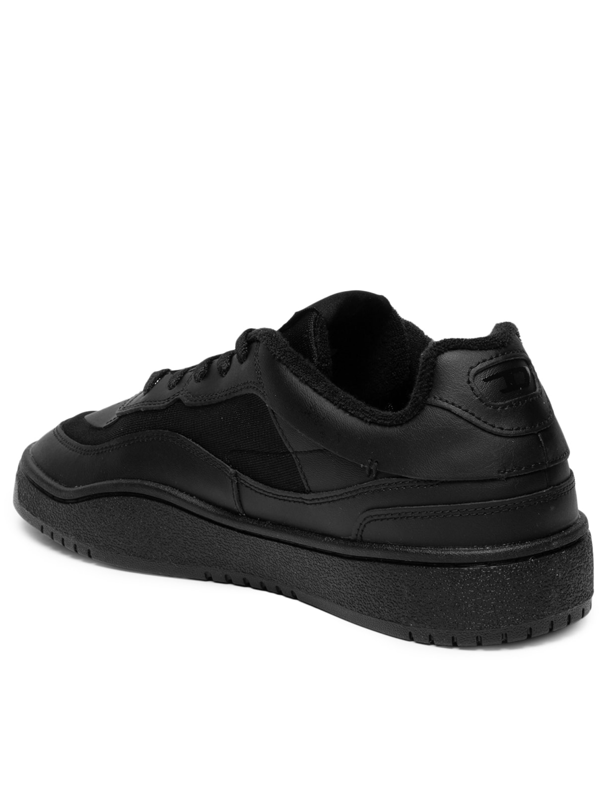 Tênis Masculino S-Oval Skate Low Sneakers Preto Diesel