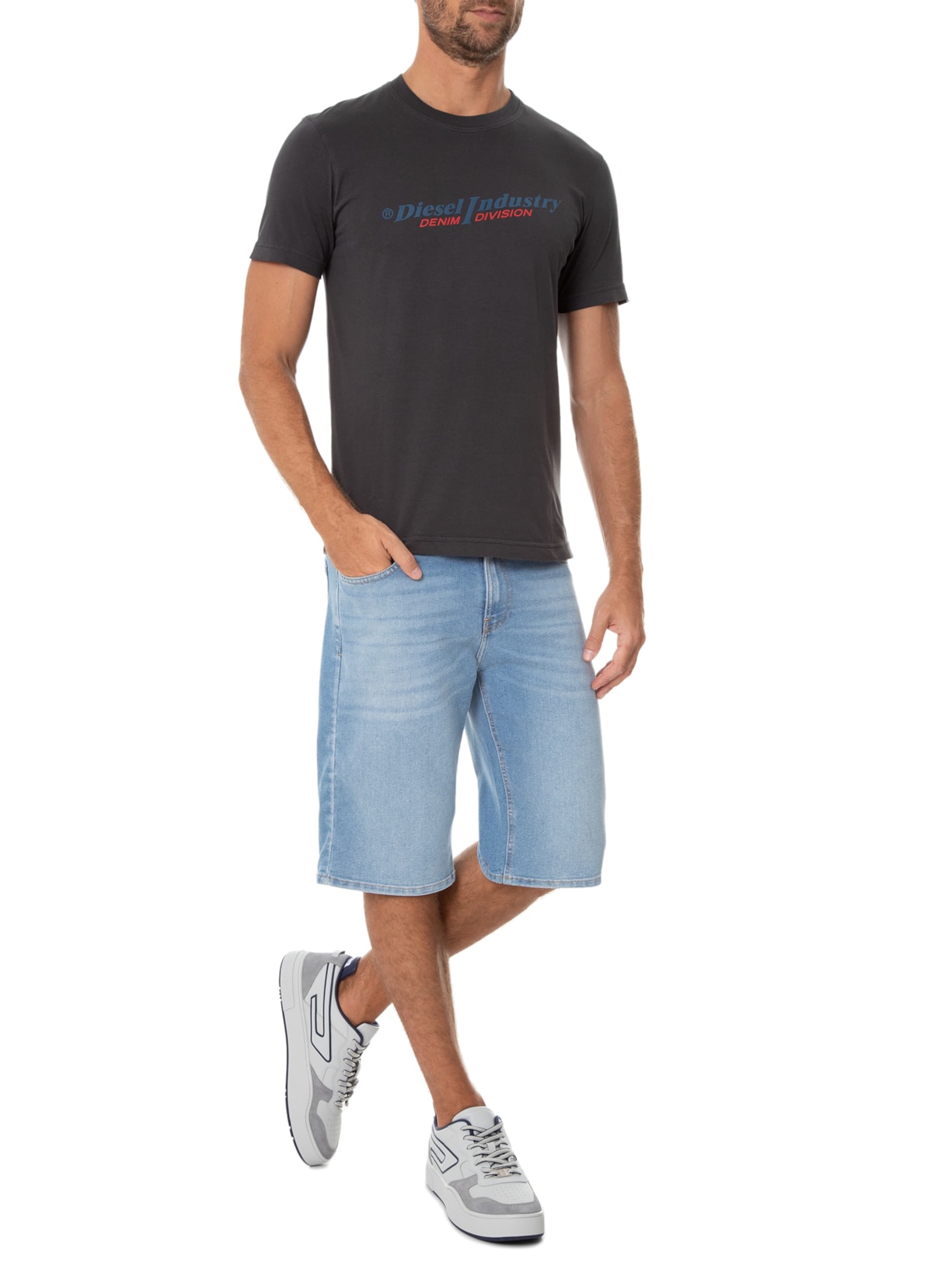 Tênis Masculino S-ukiyo Low X Cinza Diesel