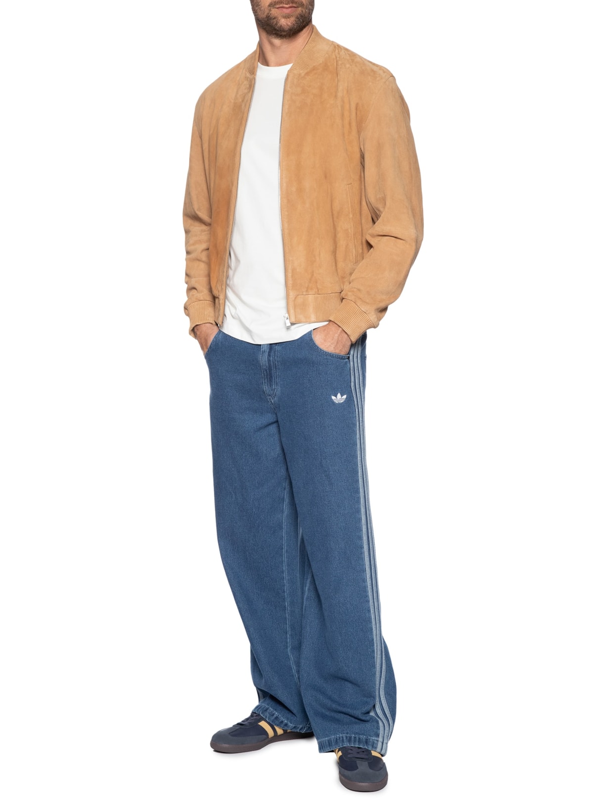 Tênis Masculino Samba Og Azul Adidas Originals