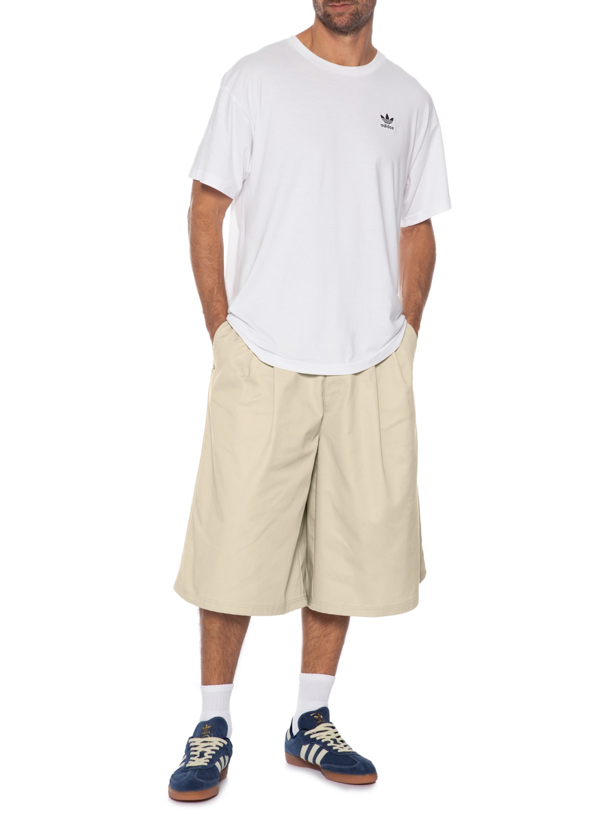 Tênis Masculino  Samba OG Azul Adidas Originals