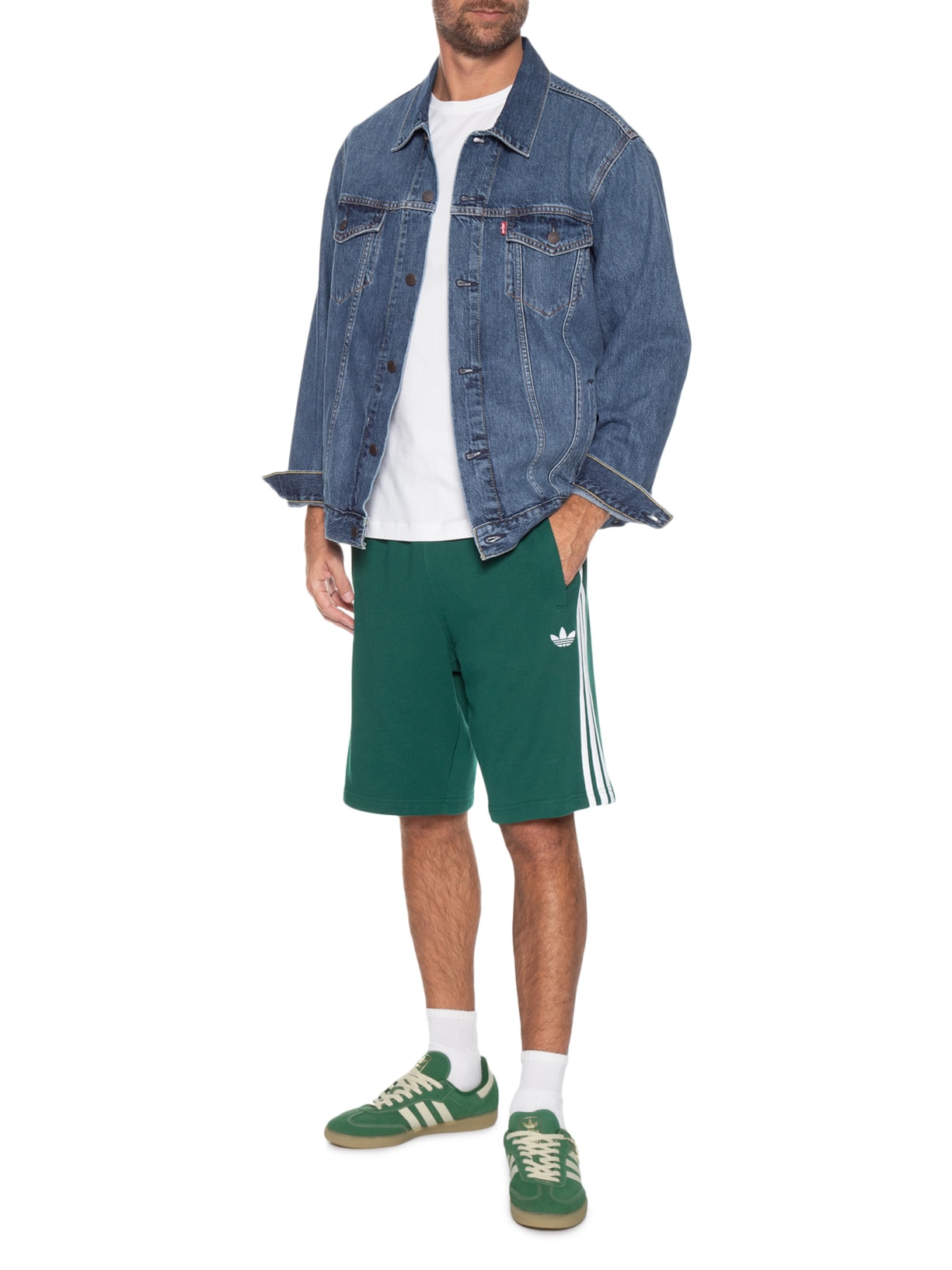 Tênis Masculino Samba Og Verde Adidas Originals