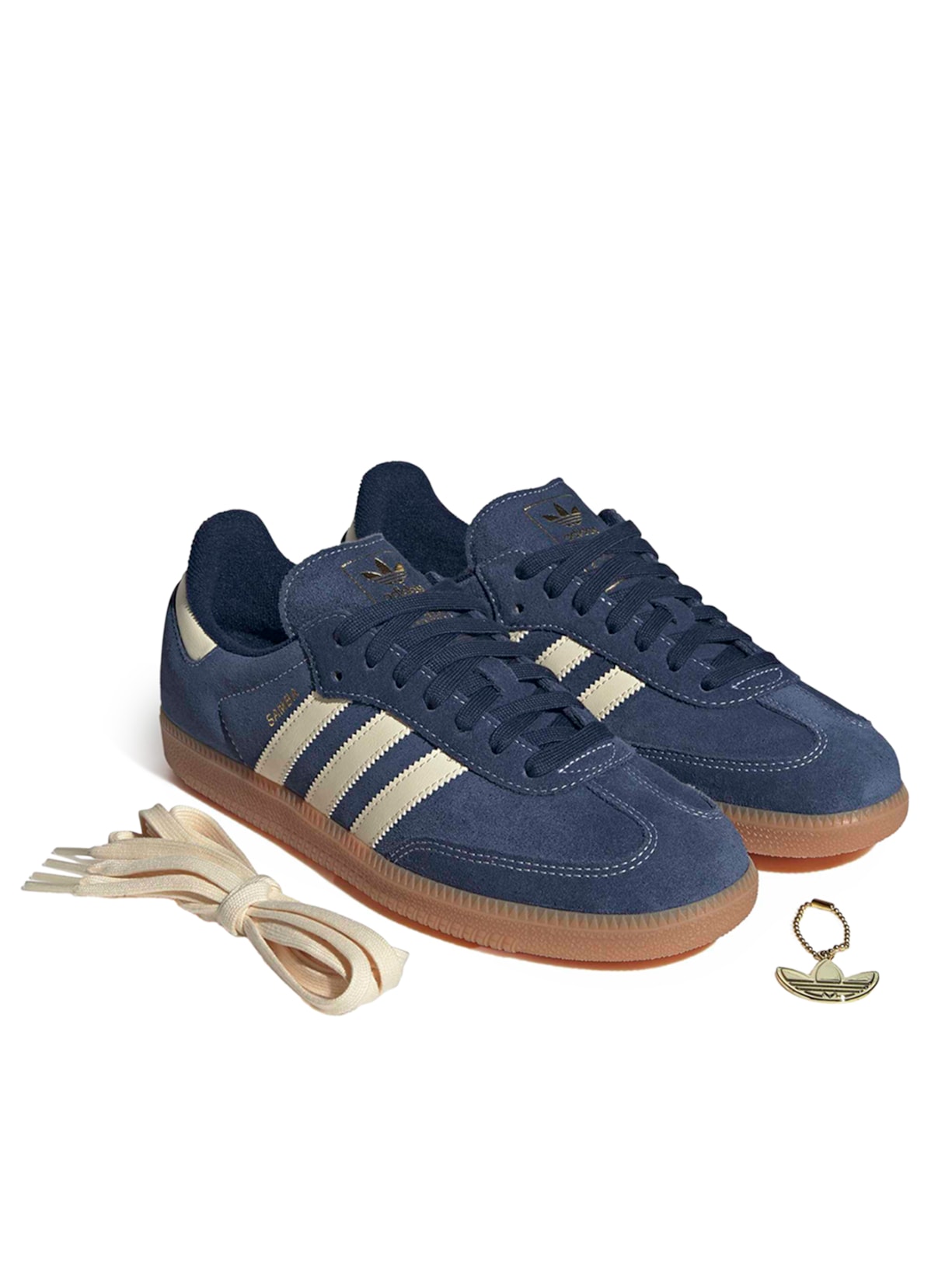 Tênis Masculino  Samba OG – Azul Adidas Originals