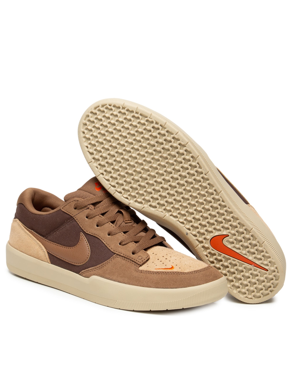 Tênis Masculino Sb Force 58 Marrom Nike