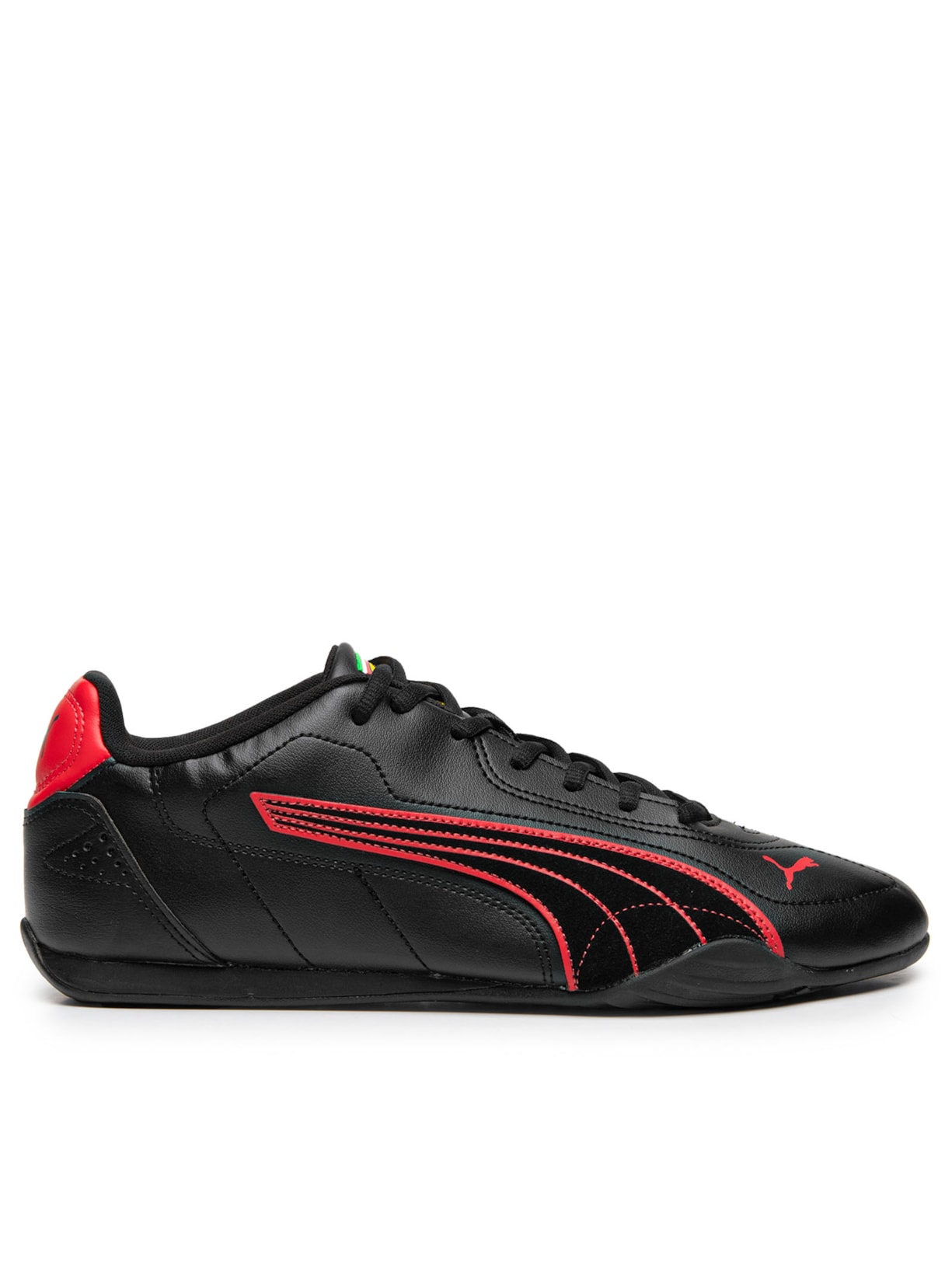 Tênis Masculino Scuderia Ferrari Catch Preto Puma + Ferrari