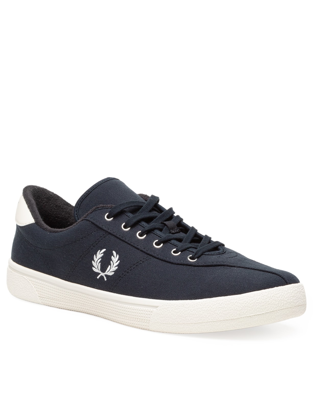 Tênis Masculino Shoe Poly Canvas Azul Fred Perry