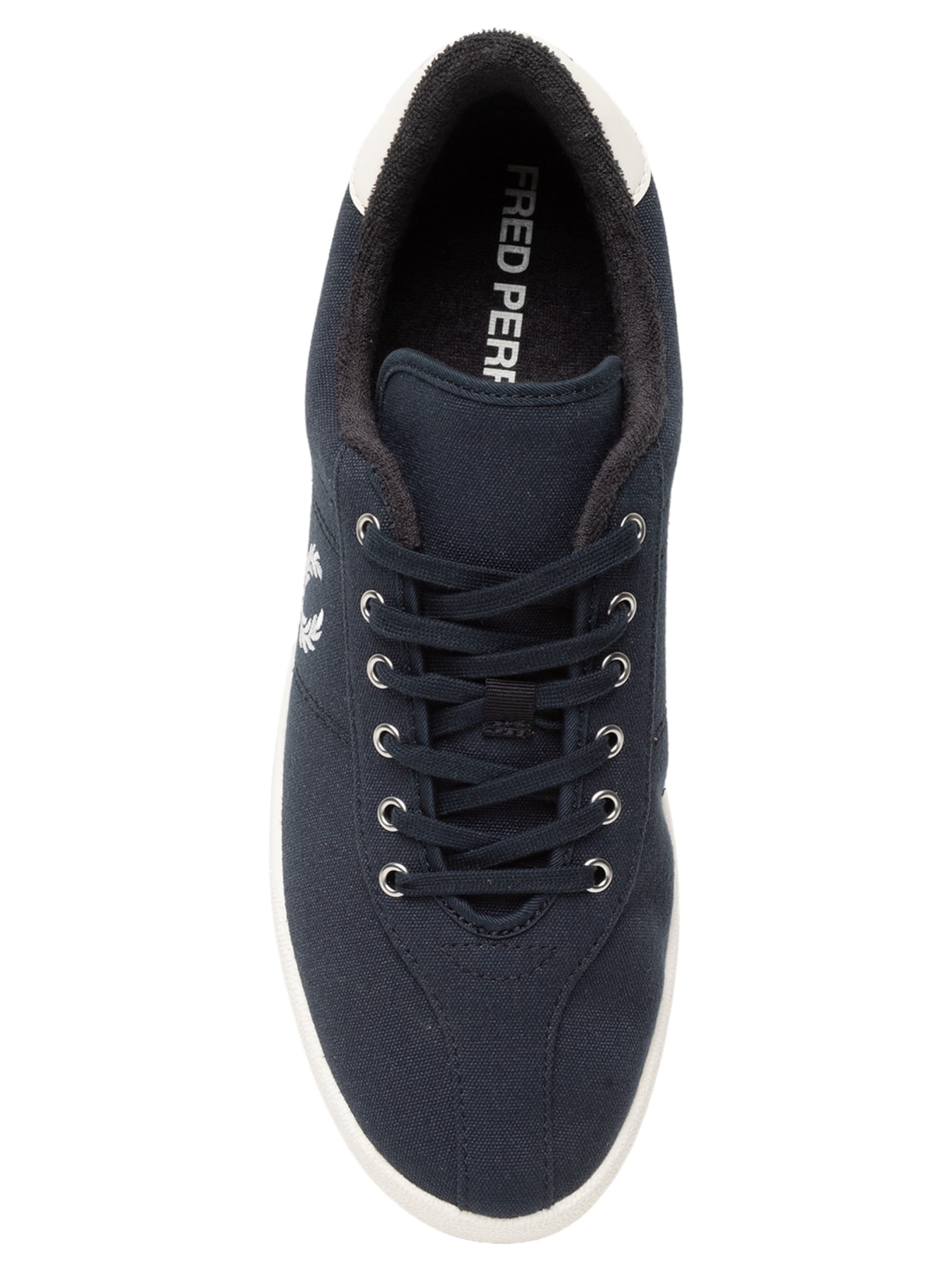Tênis Masculino Shoe Poly Canvas Azul Fred Perry