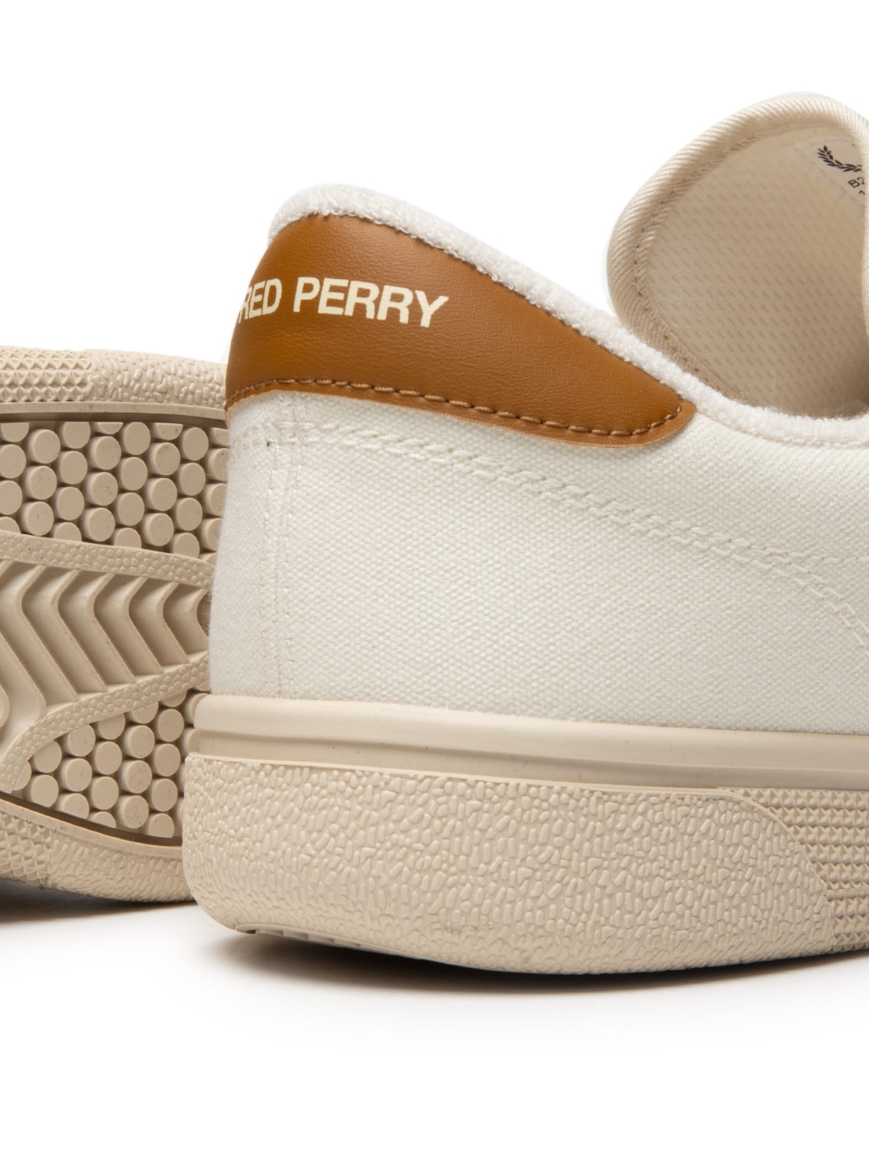 Tênis Masculino Shoe Poly Canvas Branco Fred Perry
