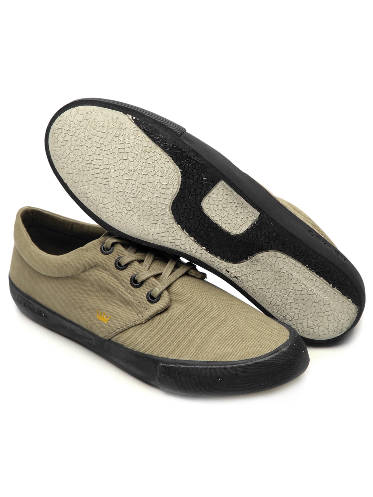 Tênis Masculino Skate Boarding Lona Black Sole Marrom Osklen