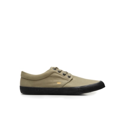 Tênis Masculino Skate Boarding Lona Black Sole - Marrom