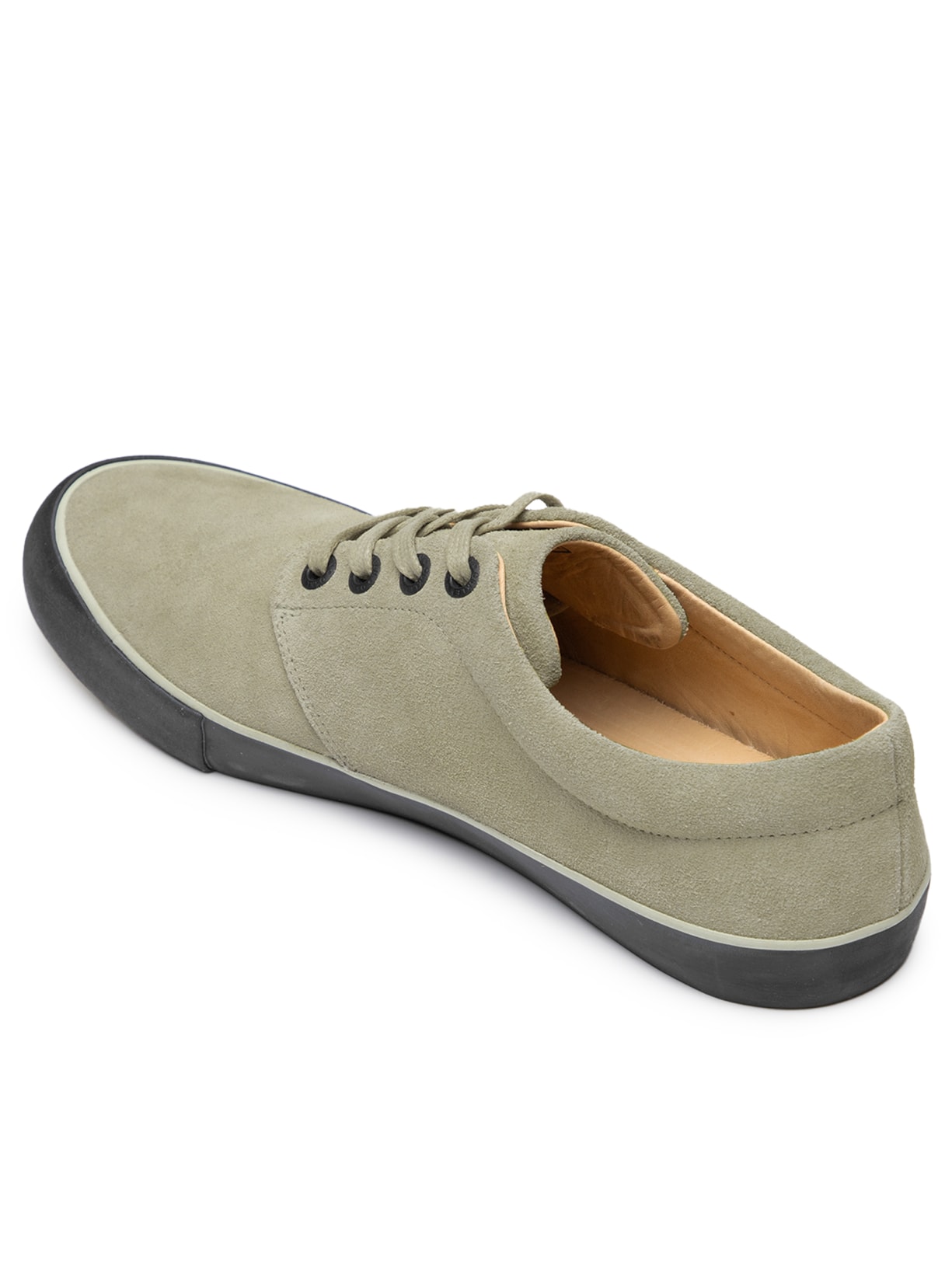 Tênis Masculino Skateboarding Camurça Black Sole M Bege Osklen