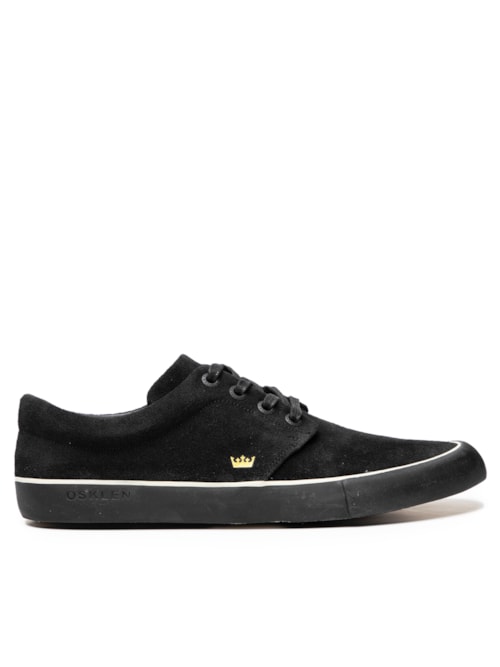 Tênis Masculino Skateboarding Camurça Black Sole M - Preto