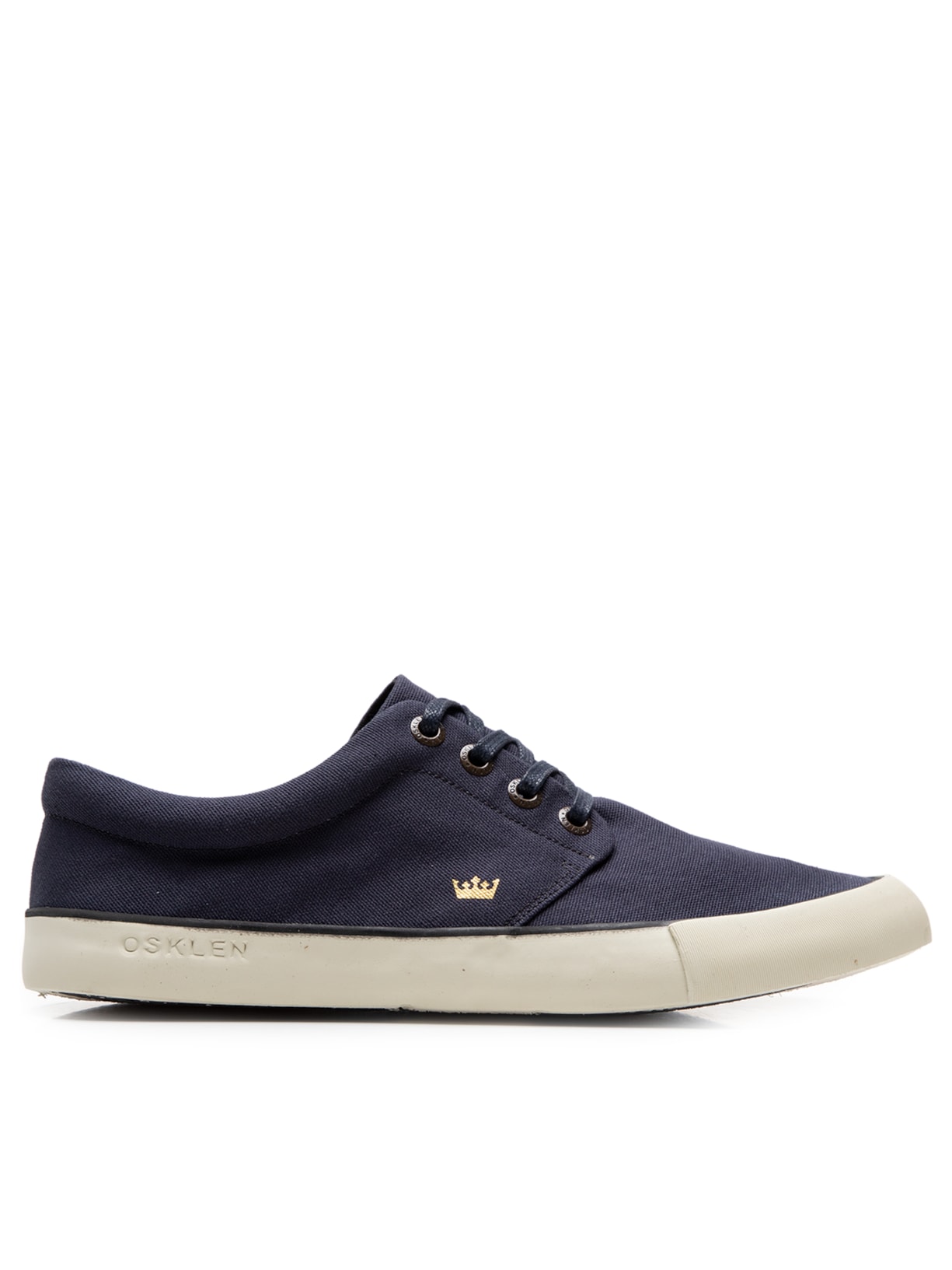 Tênis Masculino Skateboarding Lona Azul Osklen