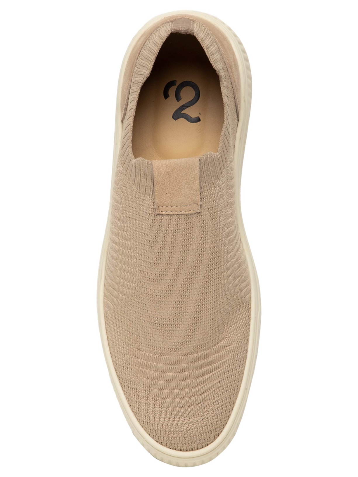 Tênis Masculino Slip On Bege '2 Essential