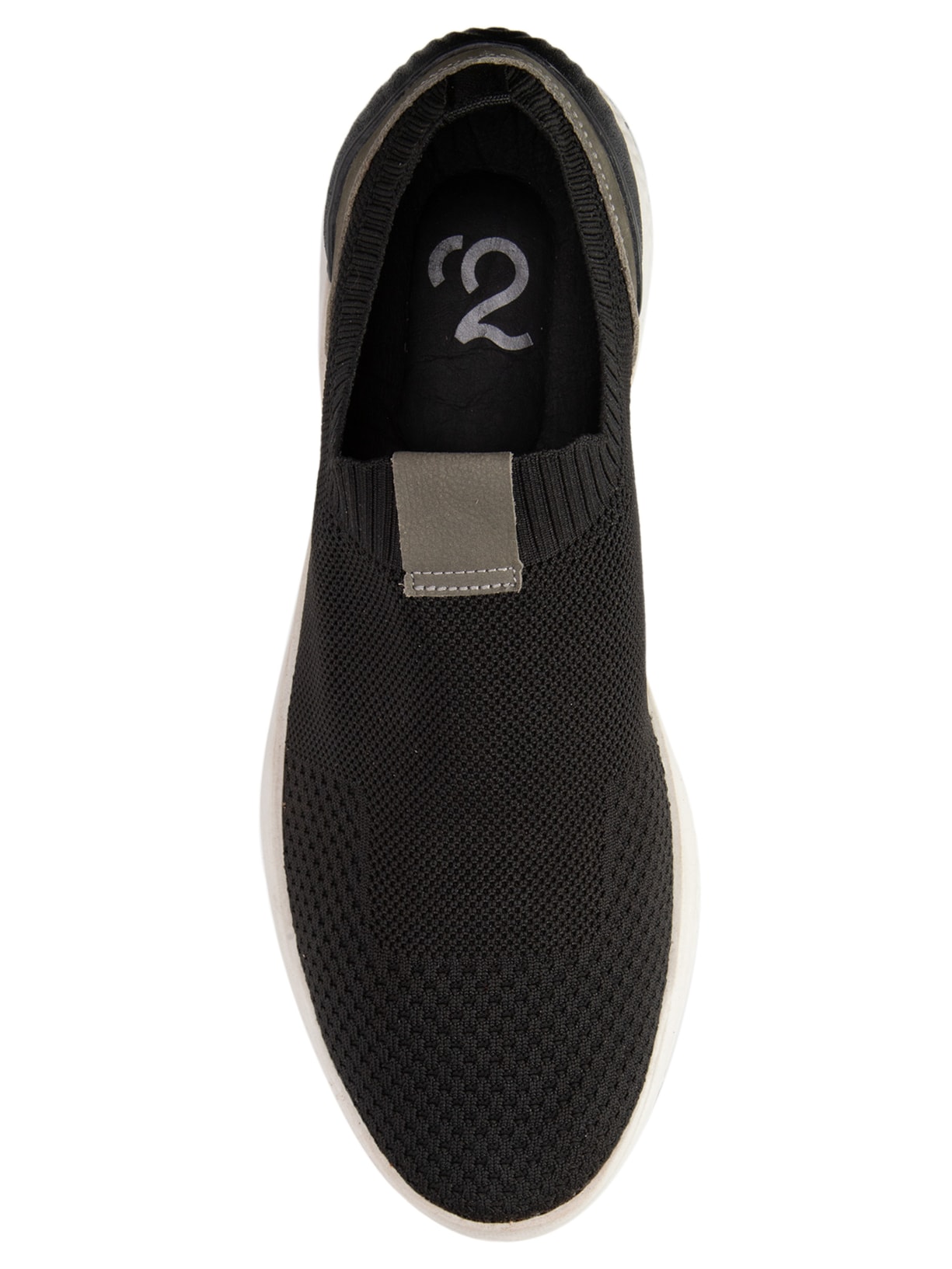 Tênis Masculino Slip On Preto '2 Essential