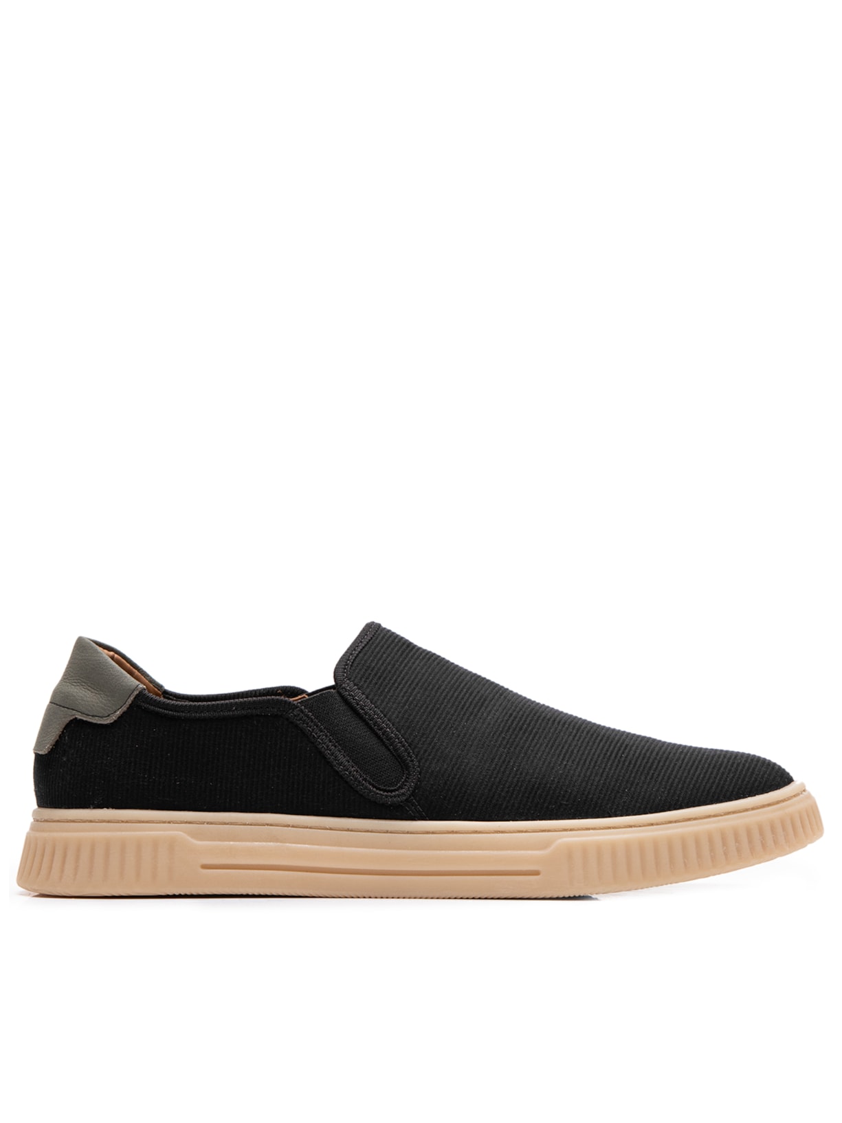 Tênis Masculino Slip On - Preto